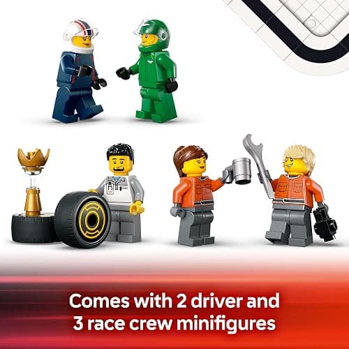 LEGO City F1 Truck with RB20 & AMR24 F1 Car Toys - Model Car Building Toy Set for Kids, Boys and Girls, Ages 8+ - Formula 1 Collectible for Fans - Gift Idea for Birthdays - 60445 thumbnail 6