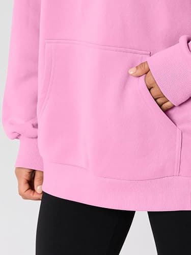 AUTOMET Womens Oversized Hoodies Fleece Trendy Sweatshirts Fall Fashion 2025 Pullover Winter Clothing Outfits thumbnail 5