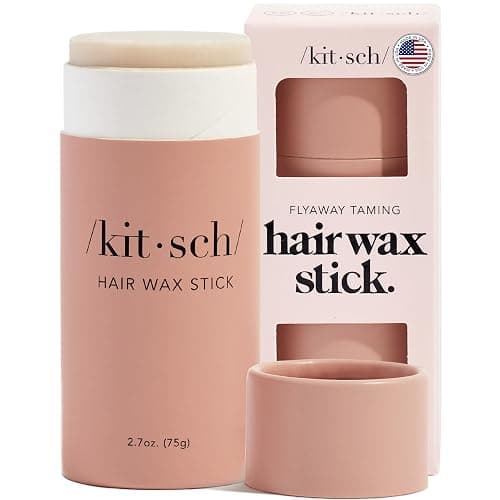 Kitsch Hair Wax Stick for Women & Men - Anti-Frizz and Fly Away Hair Tamer, No Residue Hair Finishing Stick | All Day Hold Styling Product - 2.7 oz - Image 1