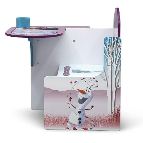 Delta Children Chair Desk with Storage Bin, Disney Frozen II thumbnail 7