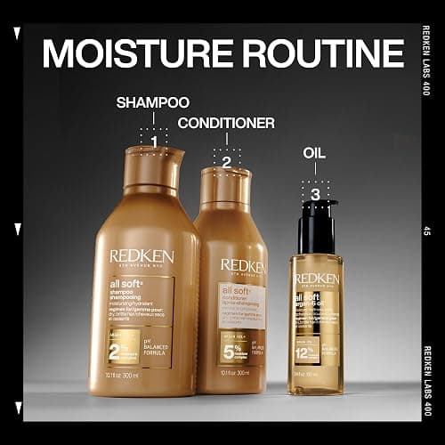 Redken All Soft Argan-6 Oil Treatment For Dry Hair - Deeply Conditions Hair, Adds Softness and Shine With Argan Oil thumbnail 6