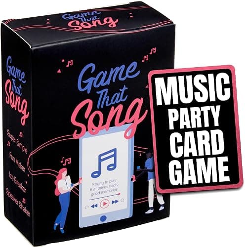 Game That Song - Music Party Game for Adults & Families | Card Game for Game Night | Compete to Play the Best Song | 3-6 Players or Groups - Image 1