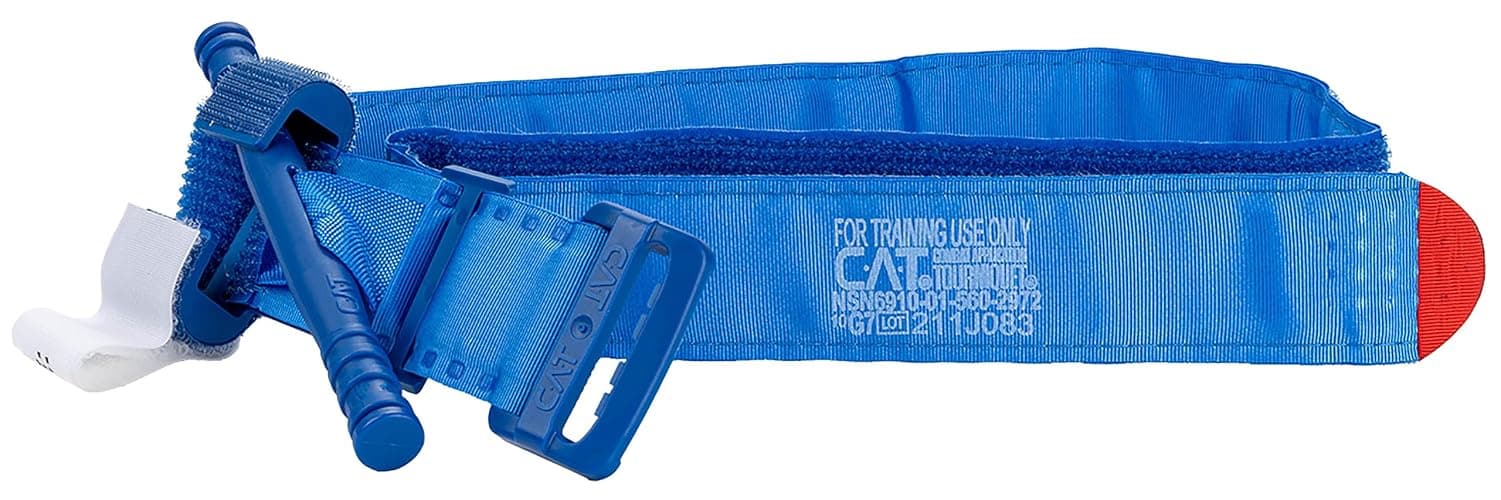 North American Rescue C-A-T Combat Application Tourniquet Trainer (Blue) NAR Genuine Gen 7 Training CAT Military Issued (30-0033) thumbnail 5