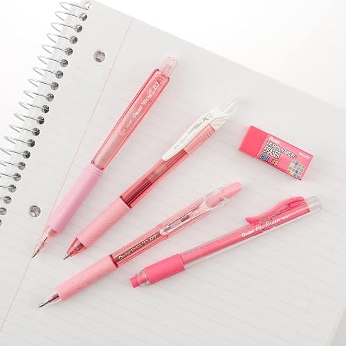 Pentel Color Shades Writing Pack - Pastel Pink (BLBKALZBPP) thumbnail 2