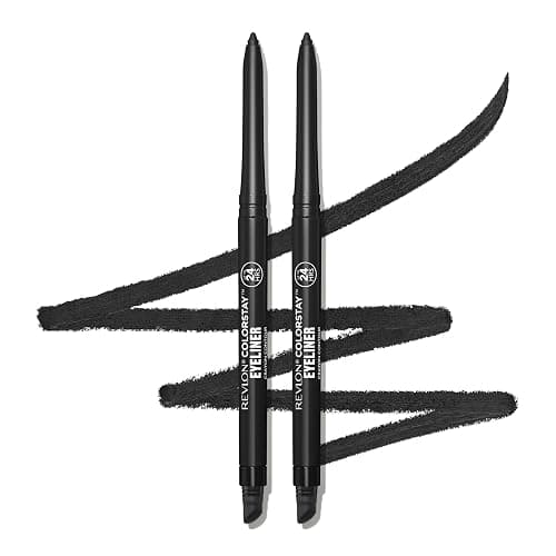 Revlon ColorStay Pencil Waterproof Eyeliner, Smudge-Proof, Eye Makeup with Built-In Sharpener, Stocking Stuffer for Women, 201 Black, 2 pack thumbnail 9