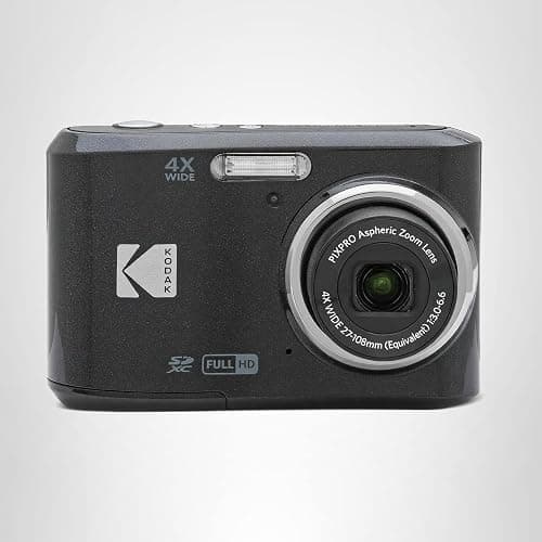 Kodak PIXPRO FZ45 Digital Camera, 16MP Point & Shoot with 4X Optical Zoom, 27mm Wide Angle, 2.7 Inch LCD, 1080p Video, Black thumbnail 10
