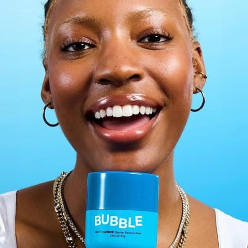 Bubble Skincare Soft Swerve Barrier Cream - Face Moisturizer for Dry Skin, Skin Barrier Repair Balm - Moisture-Sealing Face Balm with Squalane, Shea Butter, Ceramides, Niacinamide (47g) thumbnail 5