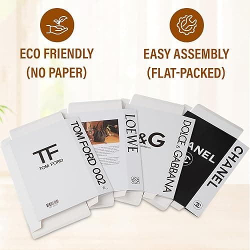 PROBENEX Decorative Books_White – Fake Books for Home & Room Decor, Aesthetic Shelf & Designer Set - White_large thumbnail 5