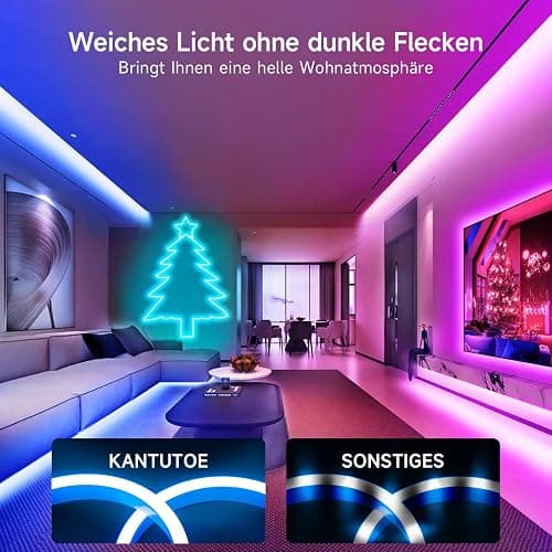 Neon LED Streifen, 10m LED Strip  thumbnail 2