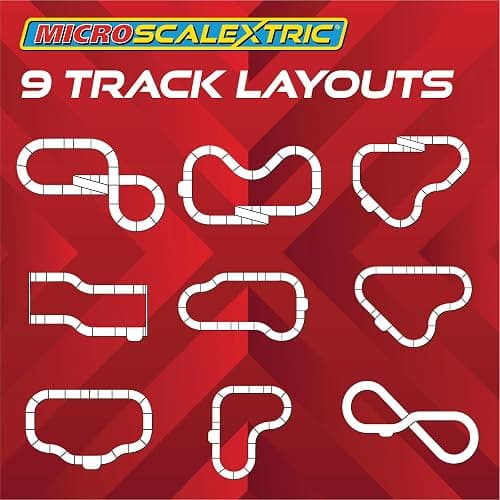 Scalextric G1155M Micro Car Race Track Sets for Kids Age 4+ - Batman vs Joker Themed Construction Set, Battery Powered Racing, Slot Cars Kids' Play Vehicles - Mini Toy Tracks for Boys thumbnail 7