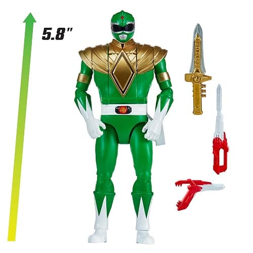 Power Rangers Re-Ignition 6 Inch Action Figure Auto Morphin - Green Ranger thumbnail 6