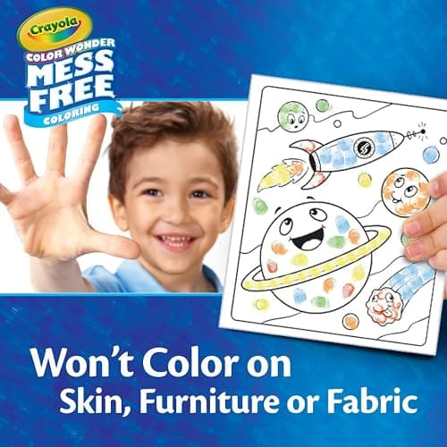 Crayola Color Wonder Mess Free Fingerprint Ink Painting Activity Set, Toddler Finger Painting Alternative, Stocking Stuffers for Kids, Holiday Gifts thumbnail 8