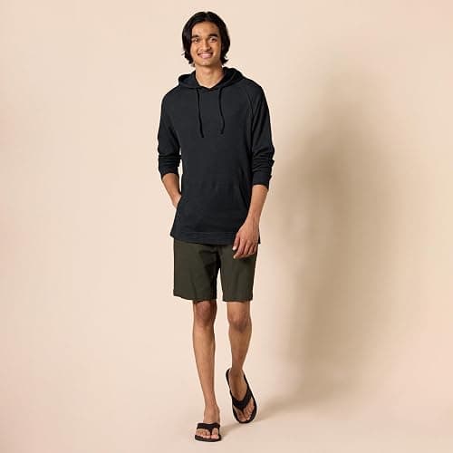 Amazon Essentials Men's Pullover Hoodie, Long-Sleeve Slub Thermal (Previously GoodThreads) thumbnail 5