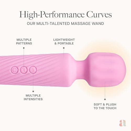 Ava Vibrator Sex Toys – Battery Life 4 Hours | Water Resistant Body Safe Silicone | Clitoral Vibrators Couples Sex Toy with Multi Patterns & speeds Vibrator for Women - Light Pink thumbnail 3