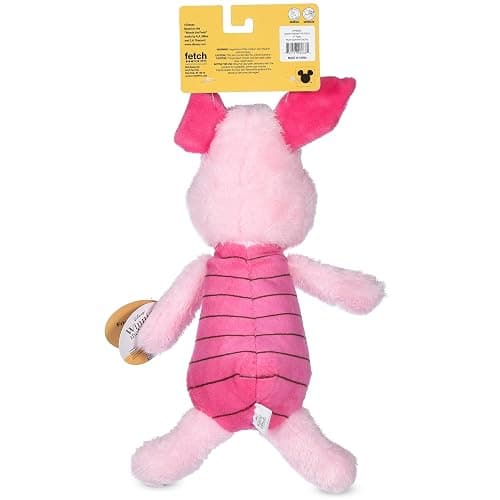 Disney for Pets Winnie The Pooh: Piglet Plush Buddy for Dogs Dog Toys | Plushie Toy for Pets with Squeaker | Squeaky Fabric Fun-Plush for Pups, 9 Inch thumbnail 4