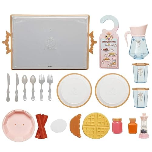 Disney Princess Style Collection Room Service Pretend Play Toy Set - with Serving Tray, Plate Cover, Pitcher & More for A Great Pretend Travel Experience - Girls Ages 3+ thumbnail 12