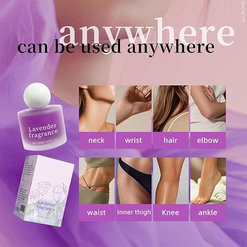 Lavender Perfume for Women, Fresh & Long-Lasting Fragrance, Elegant Eau de Toilette, Seductive Signature Aroma, Gift for Women, 50ML/1.69 FL.OZ thumbnail 8