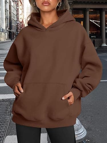 Trendy Queen Womens Oversized Hoodies Fleece Sweatshirts Fall Fashion Pullover Sweaters Winter Clothes thumbnail 6