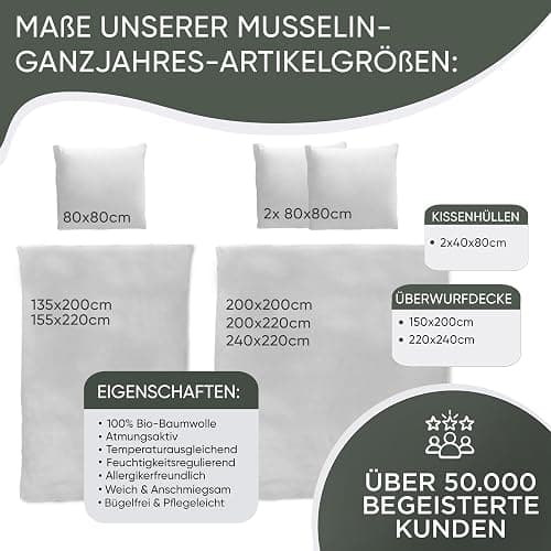 Bettwäsche (Dunkelblau, 135x200 + 80x80 cm) thumbnail 7