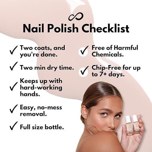 Eternal Nude Nail Polish Set for Women (WILD NUDES) - Brown Nail Polish Set for Girls | Long Lasting & Quick Dry Nail Polish Kit for Home DIY Manicure & Pedicure | Made in USA, 13.5mL (Set of 4) thumbnail 5