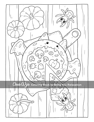Creepy Cutie: Coloring Book for Adults and Teens Featuring Goth Kawaii and Spooky Cute Creatures of All Kinds and Many More thumbnail 6