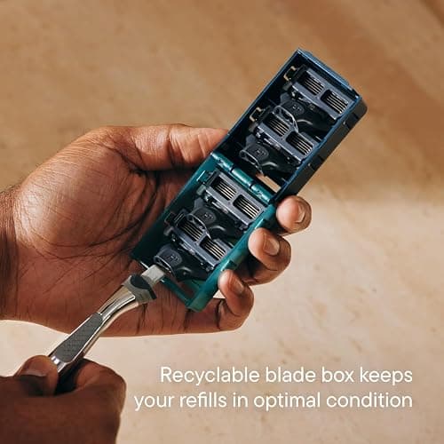 Harry's Original Razor Blades for Men - 10 Count - Premium Razor Blade Refill Cartridges - German Engineered thumbnail 8