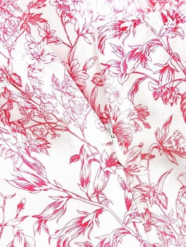Narecte Summer Dresses for Women,Tie Halter Mini Dress,Floral Print Short Dress,Ruffle Trim Casual Dresses thumbnail 6