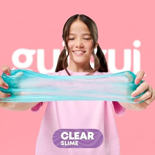 Gui Gui Slime Kit - Scented Slime 2-Pack Bundle, Clear & Gloss, 5 Step DIY Process to Customize Your Ultimate Slime Glow-Up, Resealable and Reusable Container, ASMR Experience thumbnail 3
