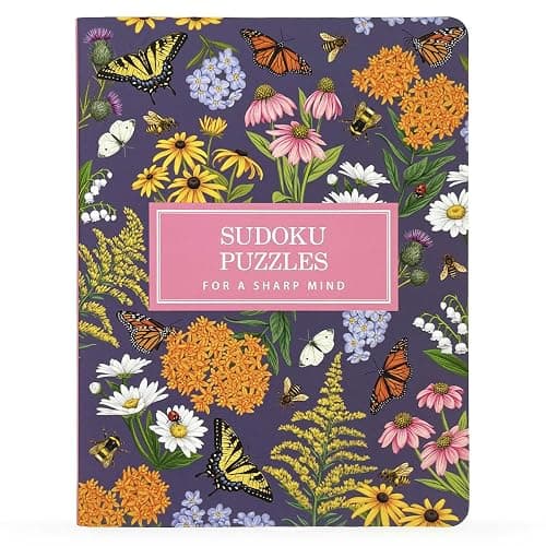 Pocket Puzzle Sudoku: Puzzles for Sharp Mind, Smaller Travel Sized (Brain Busters) - Image 1