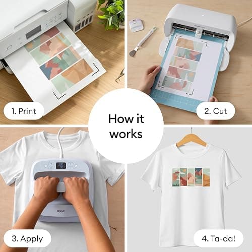 Cricut Sublimation Paper - 100 Sheets (8.5" x 11") - Letter Size - Compatible with Sublimation Printer and Sublimation Ink (120gsm) thumbnail 8