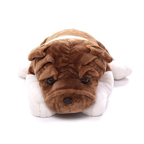 Plushland Realistic Stuffed Animal Toys Puppy Dog, Holiday Plush Figures for Kids, Babies to Play with (10") thumbnail 2