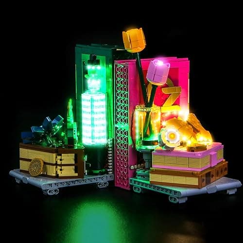 LocoLee Light kit Compatible with Lego 75691 Wicked Glinda & Elphaba Bookends - No Model Only Light, LED Lighting Accessories Compatible with Lego Wicked Set 75691 thumbnail 6