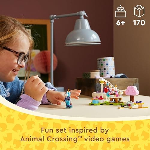 LEGO Animal Crossing Julian’s Birthday Party Video Game Toy for Kids, Animal Crossing Toy from The Video Game Series with Horse Toy Minifigure, Birthday Gift for Girls and Boys Ages 6 and Up, 77046 thumbnail 2