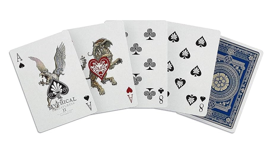Bicycle Mythical Creatures 1 and 2 Playing Cards Set thumbnail 7