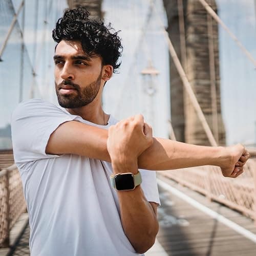 6 Pack Sport Nylon Loop Band Compatible with Apple Watch Band 38mm 40mm 41mm 42mm 44mm 45mm 46mm 49mm for Women Men, Adjustable Breathable Braided Straps for iWatch Series 11/10/9/8/7/6/5/4/3/SE/Ultra thumbnail 5