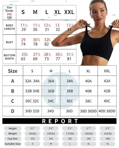 RUNNING GIRL Sports Bras for Women,Padded Sports Bra Tank Top Sexy Crisscross Back High Impact Longline Workout Yoga Bra thumbnail 6