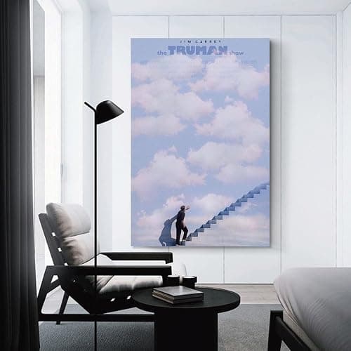 The Truman Show Movie Poster Canvas Art Prints Wall Decor Home Aesthetic Gifts 12x18inch(30x45cm) thumbnail 3