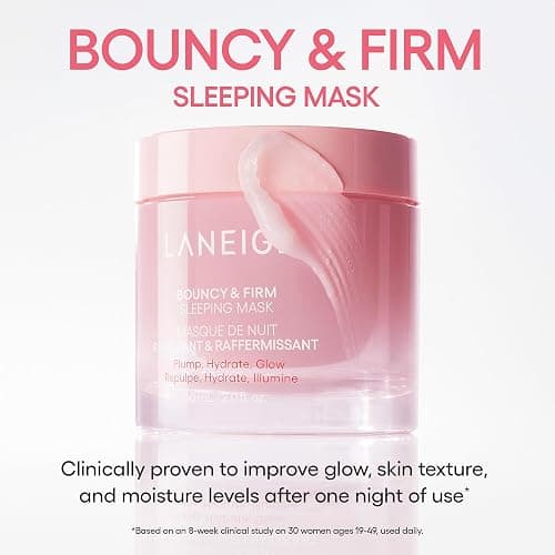 LANEIGE Lip Sleeping Mask: Nourish, Hydrate, Vitamin C, Murumuru & Shea Butter, Antioxidants, Flaky, Dry Lips thumbnail 7
