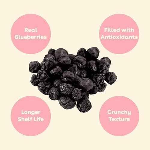 Pupford Freeze Dried Training Treats for Dogs & Puppies, 425+ One Ingredient Bites (Blueberry, 2 oz) thumbnail 5