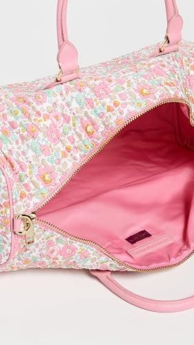 Stoney Clover Lane Women's Classic Duffle, Betsy, Pink, Floral, One Size thumbnail 5