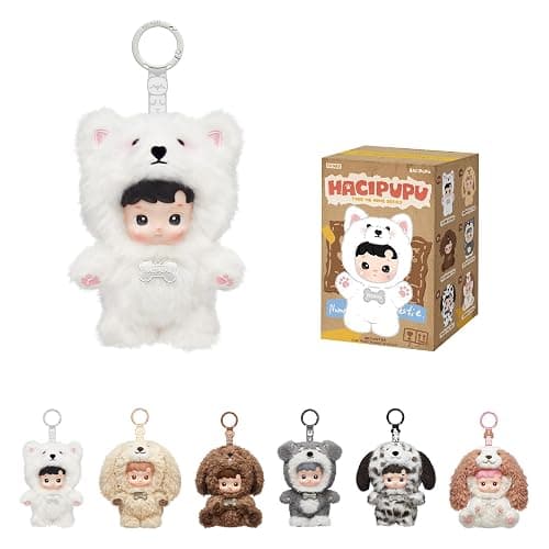 POP MART HACIPUPU Take Me Home Series Vinyl Plush Blind Box, Single Box | Keychain, Bag Charm, Collectible Holiday Birthday Gift - Image 1