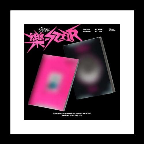 Stray Kids 樂-STAR ROCK-STAR 8th Mini Album CD+Contents+Photocard+Tracking Sealed SKZ (Standard ROLL Version) - Image 1