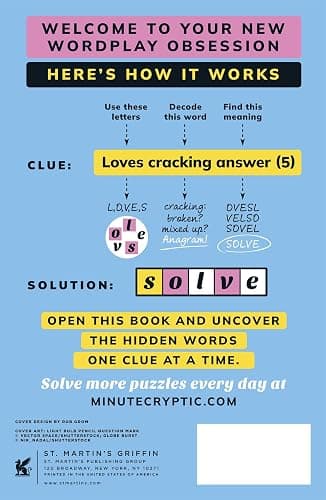 Minute Cryptic: Over 160 Wordplay Puzzles to Decipher, Unlock, and Untangle thumbnail 2