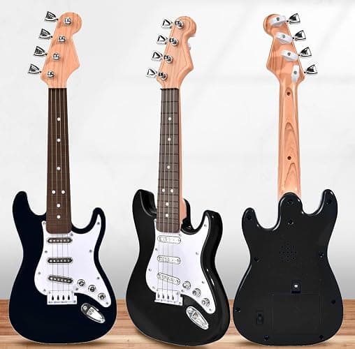 16inch Mini Guitar Toy for Kids and Beginners, Electric Guitar with Strap for Toddlers and Boys and Girls Instrument Toys thumbnail 4