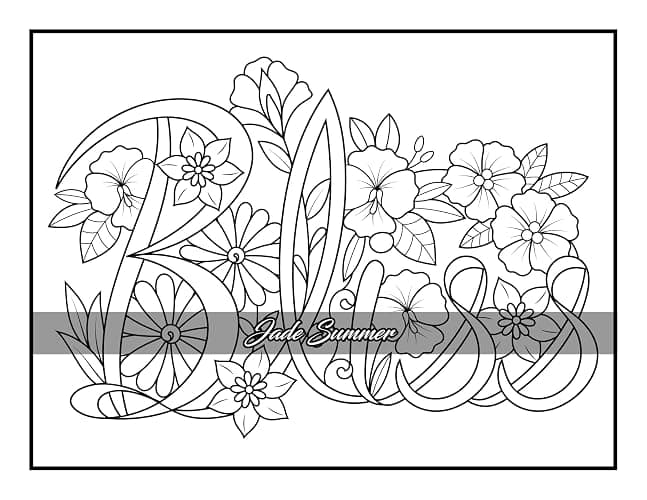 100 Flowers: An Adult Coloring Book with Bouquets, Wreaths, Swirls, Patterns, Decorations, Inspirational Designs, and Much More! thumbnail 71