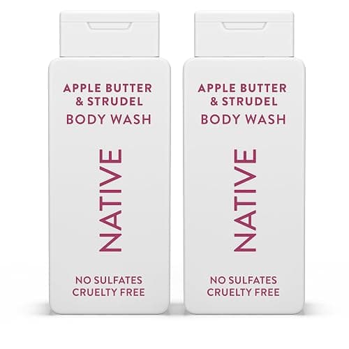 Native Body Wash with Naturally Derived Ingredients – Apple Butter & Strudel – Sulfate & Paraben Free – For Women & Men – Skin‑Loving Cleanser – 18 oz (2‑Pack) thumbnail 2