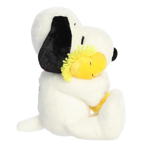 Aurora® Adorable Peanuts® Big Hugs Snoopy™ & Woodstock Stuffed Animal - Officially Licensed Toys for All Snoopy Fans - Nostalgic Gift for Adults and Birthday Celebrations - 13 Inches thumbnail 3