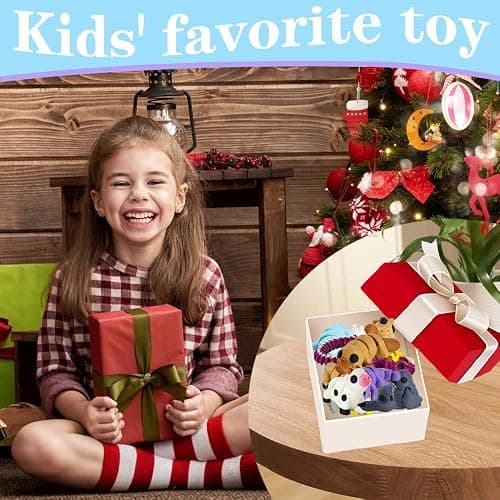 NEXT STOP M Easter Basket Stuffers, 22 Pcs Mini 3D Printed Animal Figurines Set,Articulated, Flexible, and Exquisitely Cute Fidget Toys for Play and Display, Fillers of Easter Egg - Animal Z thumbnail 5
