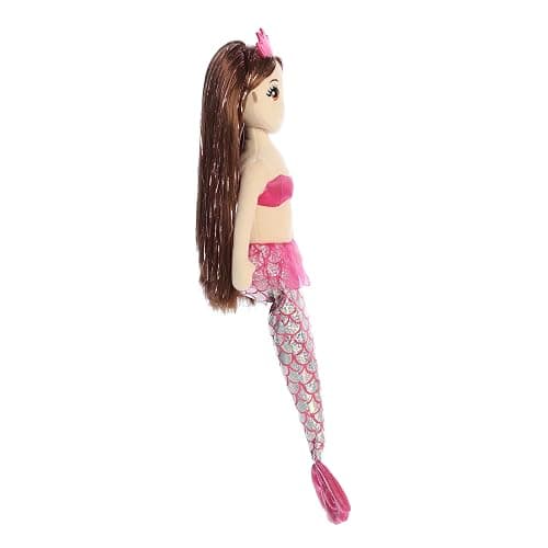 Aurora® Enchanting Sea Sparkles™ Ruby Stuffed Doll - Imaginative Play with Magical Companions - Perfect for Kid's Birthdays and Celebrations - Pink 18 Inches thumbnail 3
