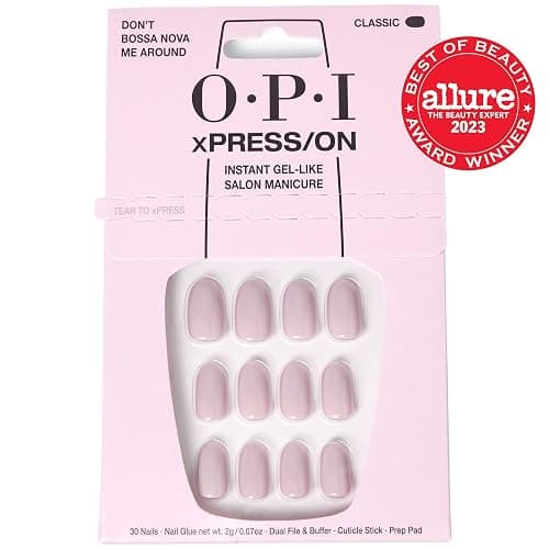 OPI xPRESS/ON Press on Nails | Short Round Classic, Long Almond & Coffin Shape Press-On Professional Nail Art Kit thumbnail 2